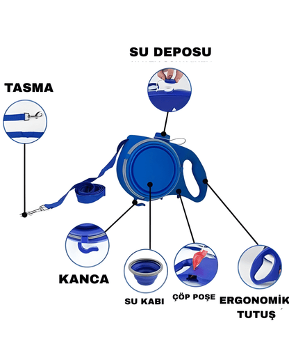 MultiPati Çok Amaçlı Köpek Tasması 6 in 1